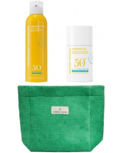 Germaine de Capuccini Set Love Sun - Spray și Stick, 200 + 25 ml + Geantă de toaletă